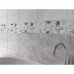 Плитка Cersanit Snowdrops INSERTO FLOWER 9×600×200 под бетон