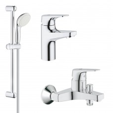 Набір змішувачів для ванної Grohe Bau Flow 121756 (3 в 1)