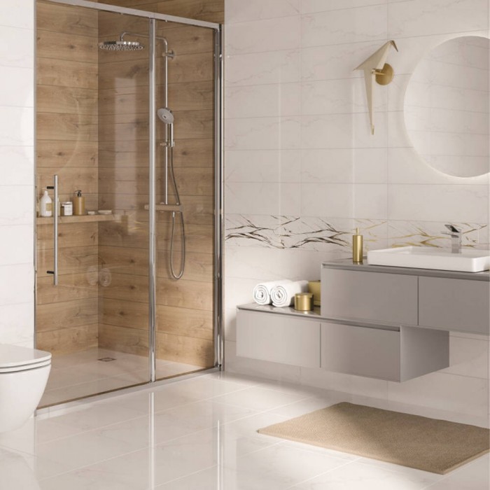 Плитка Cersanit MARIEL WHITE GLOSSY 9×600×200