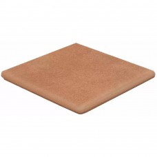Сходинка Exagres Vega Cartabon Fiorent Rojo Liso Кут. 33,5x33,5 см