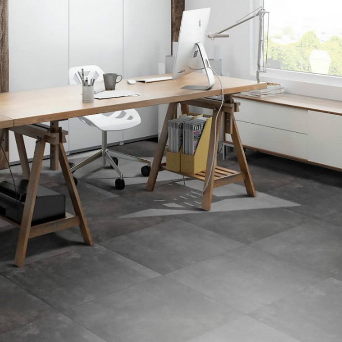 Керамогранит CERRAD PODLOGA TASSERO GRAFIT RECT 8×597×597 под камень