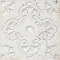 Плитка Aparici Aged White Ornato 20x20 см декор