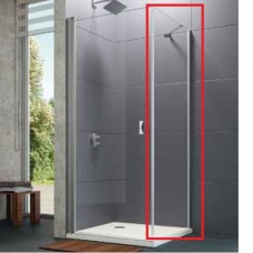 Бічна стінка Huppe Design pure 8P1003.092.321 80х190 см реверсивна
