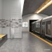 Керамограніт Geotiles Cemento Gris Rect 60x60 см