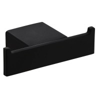 Гачок Devit City 1680160B подвійний чорний матовий