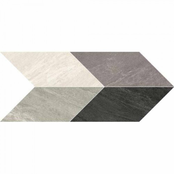 Керамограніт Novabell Allblack Alk1289 Alk Losanga Rett 19,5x58,5 см