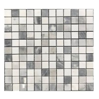 Мозаїка Mozaico De Lux K-Mos CBGS023 Light Beige Natural Stone Mosaic 30х30 см