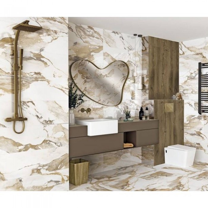 Плитка Geotiles Valeria Rlv Oro 33x100 см