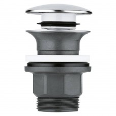 Донний клапан для раковини Grohe 40824000 click/clack хром