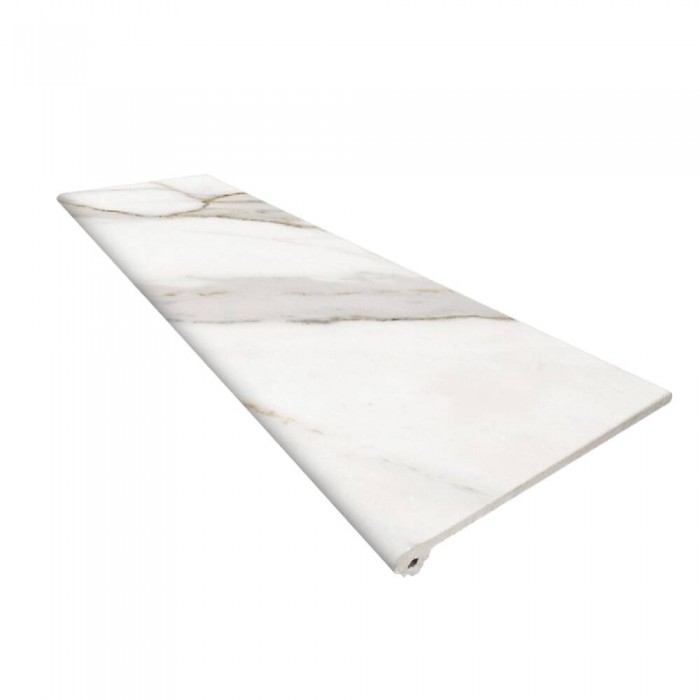 Клинкер EXAGRES Marbles PELDANO FIOR. CALACATA ступени 12×1200×330 под мрамор