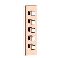Змішувач прихованого монтажу з термостатом для душу Gessi Eleganza 46208-030 з термостатом