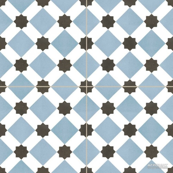 Напольная плитка Dual Gres Chic HOWARD BLUE 10×450×450