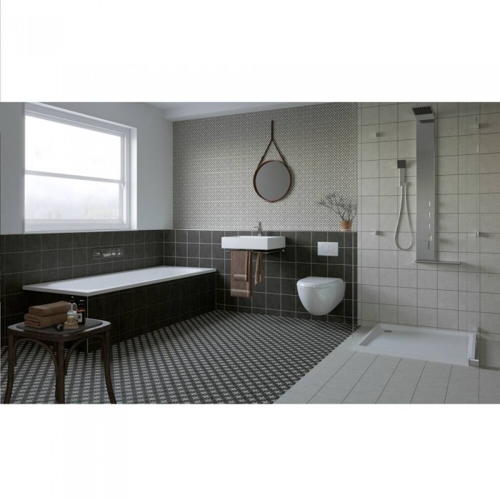 Керамогранит GOLDEN TILE LAURENT Светло-серый 59G180 8×186×186 под бетон