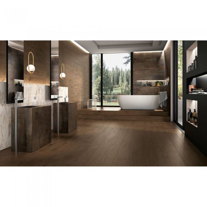 Керамограніт Novabell Artwood AWD61RT Awd Wenge Rett 20x120 см
