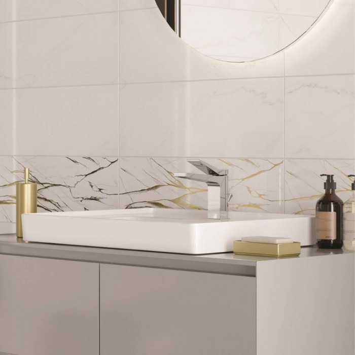 Плитка Cersanit MARIEL WHITE GLOSSY 9×600×200