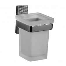 Склянка Devit Linea 2710144 з тримачем хром