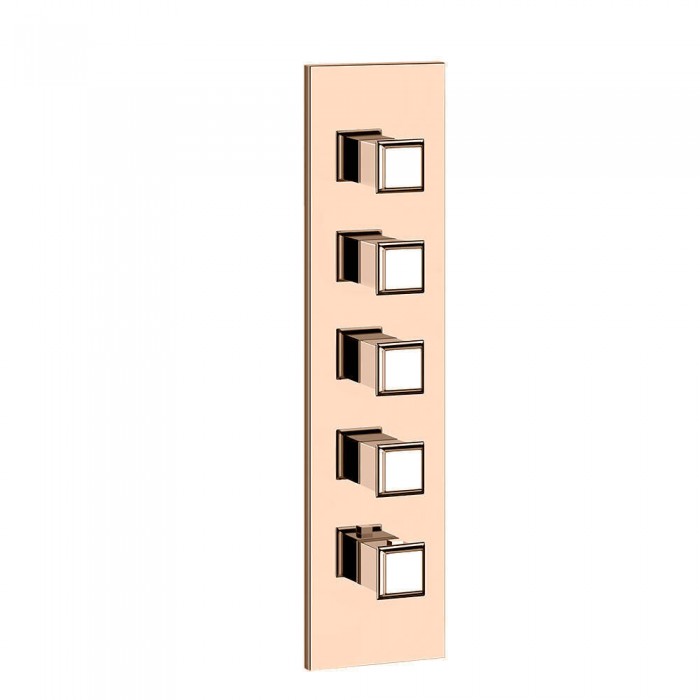 Змішувач прихованого монтажу з термостатом для душу Gessi Eleganza 46208-030 з термостатом