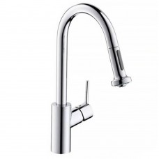 Змішувач для кухні Hansgrohe Talis S2 14877000 з висувним виливом