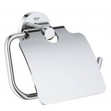 Тримач для туалетного паперу Grohe Essentials 40367001 з кришкою хром