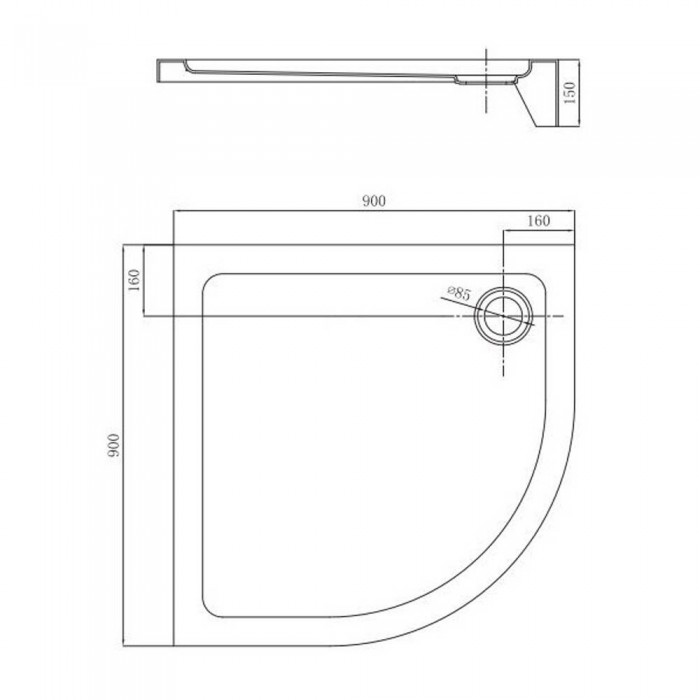 Поддон PRIMERA Frame STQ2090