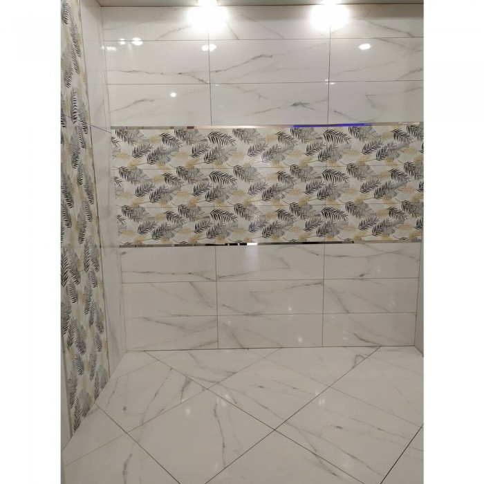 Плитка Termal Seramik Lincoln Leaf Rect Decor 30x90 см декор