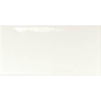 Плитка Monopole Ceramica Mirage White Brillo 7,5x15 см