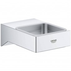 Тримач для склянки чи мильниці Grohe Selection Cube 40865000 хром