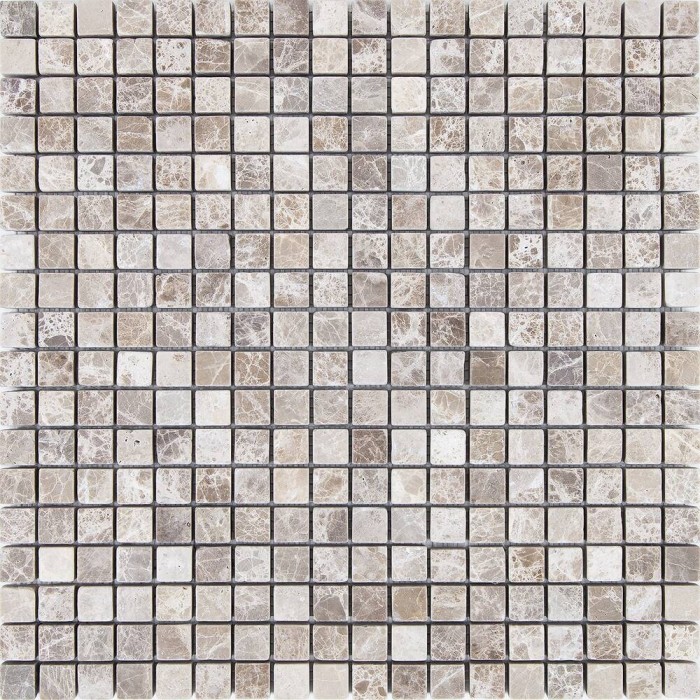 Мозаїка Mozaico De Lux C-Mos Emperador Light Tumbled 30х30 см