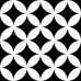 Керамогранит MAYOLICA DISTRICT CIRCLES BLACK 7×200×200