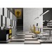 Керамограніт Geotiles Chess Blanco 22x85 см