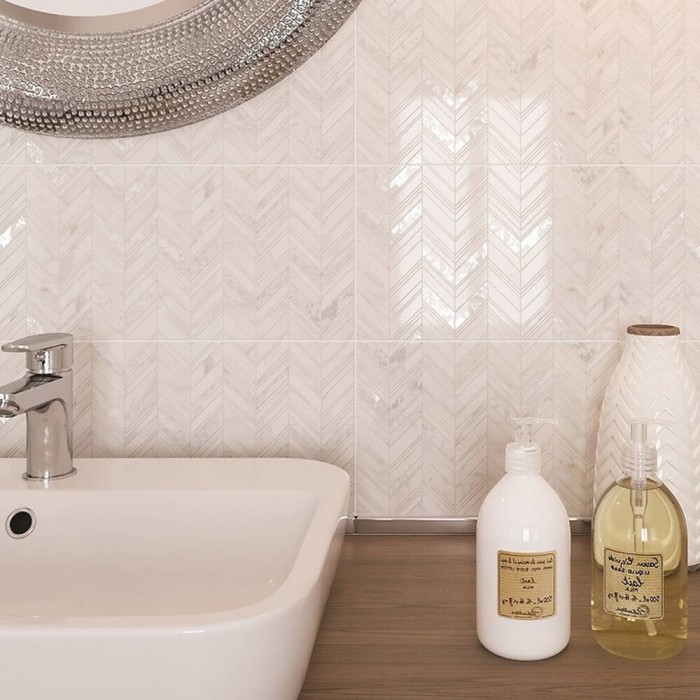 Фриз Cersanit METAL SILVER GLOSSY BORDER 10×600×20