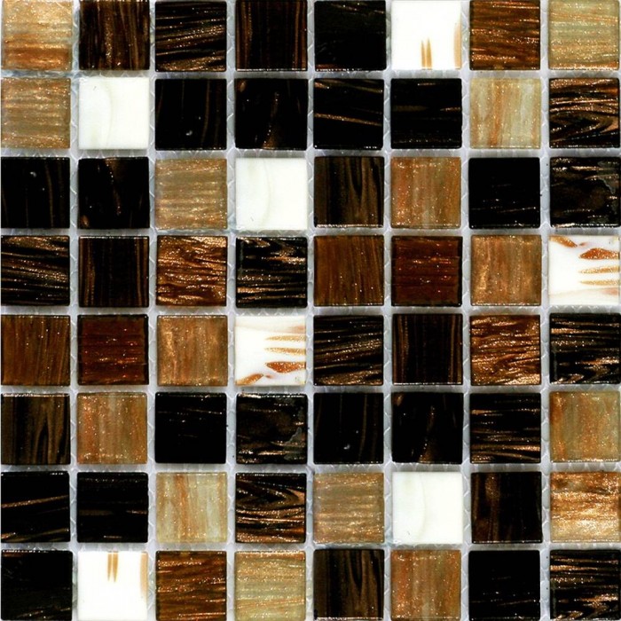 Мозаїка Mozaico De Lux R-Mos Brown Sunset 32,7х32,7 см