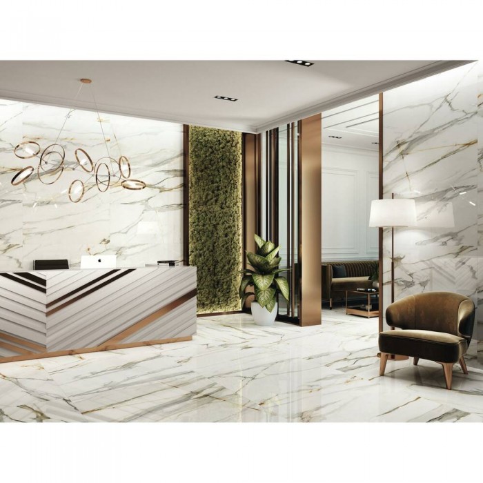 Керамограніт Ape Ceramica Calacatta Borghini Matt Rect 60x120 см