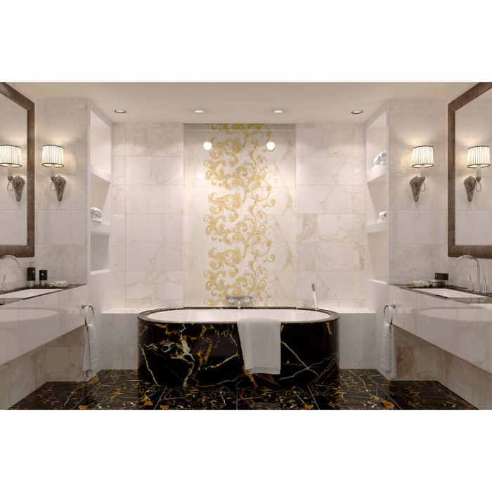 Плитка GOLDEN TILE Saint Laurent 9A0051/9A0059 9×600×300 под мрамор