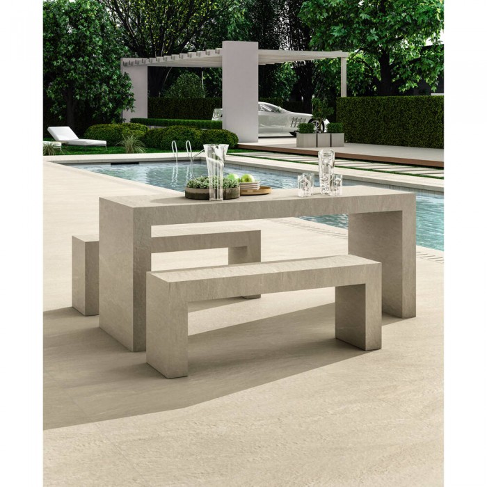 Керамограніт Novabell Norgestone Nst-82Rt Ivory Rett 60x120 см
