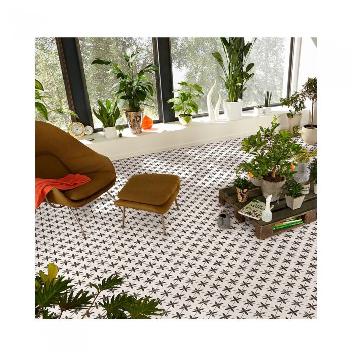 Напольная плитка Dual Gres Chic POOLE WHITE 10×450×450