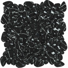 Мозаїка Mozaico De Lux V-Mos VL-426B Black Stone Mosaic 28,5х28,5 см