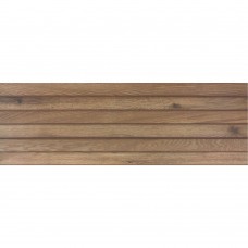 Плитка Lasselsberger Rako Base Wr1V5434 Brown Wood Relief 29,8x89,8 см