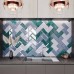 Плитка GOLDEN TILE Metrotiles белый 460051 8×200×100