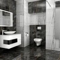 Керамограніт Termal Seramik Ponte Black Full Lapp 60x120 см