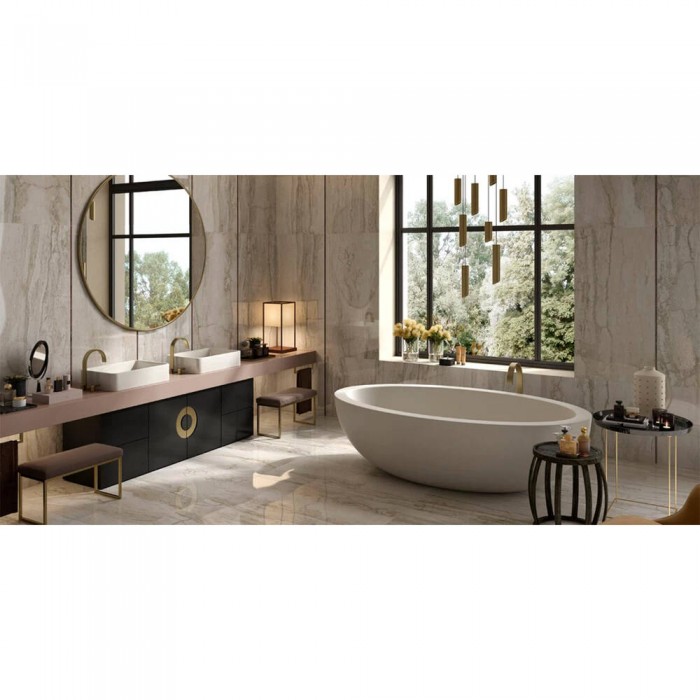 Керамогранит La Faenza Oro Bianco OROBIANCO12G LP 10×1200×600 под мрамор