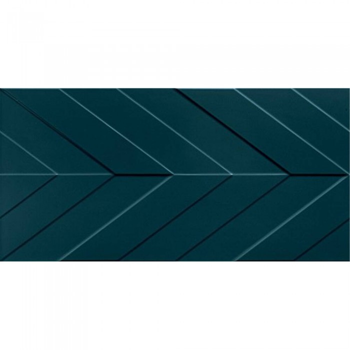 Плитка Marca Corona D734 4D.CHEVRON DEEP BLU MATT 8×800×400