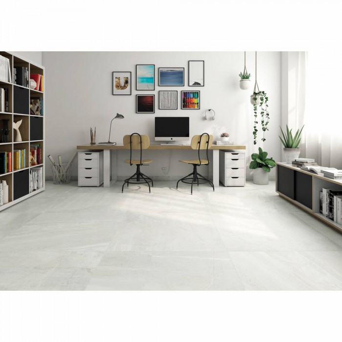 Керамограніт Alaplana Johnstone P.E White Mate 100x100 см