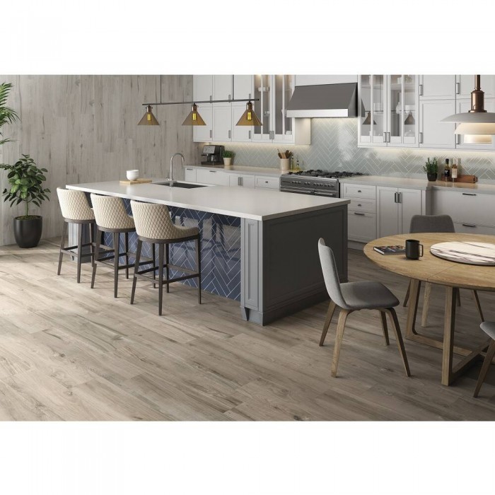 Керамограніт Almera Ceramica (Spain) Lombok Lombok Brown Pri. 23,3x120 см