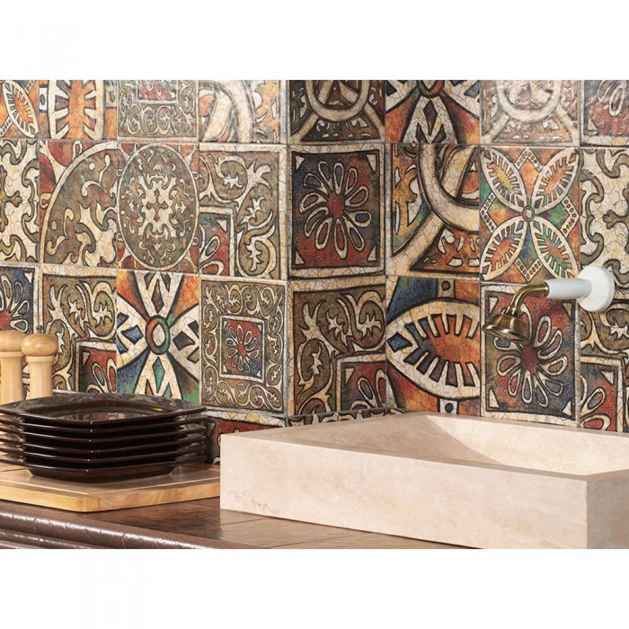 Плитка MAINZU Bolonia DECOR MEDIEVO 7×200×200
