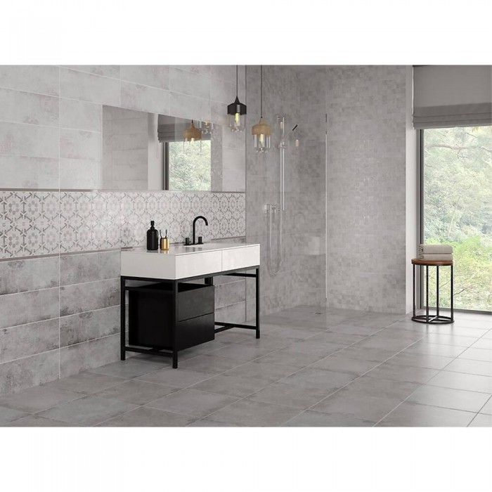 Плитка Cersanit Concrete Style INSERTO GEOMETRIC 9×600×200 под бетон