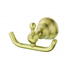 Гачок Devit Charlestone 8010142B подвійний золото матовий