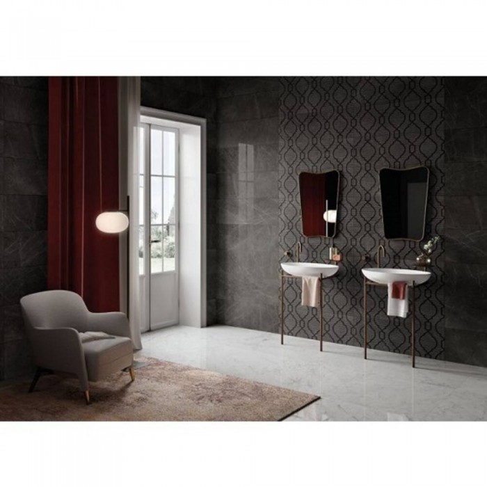 Плитка Italgraniti Lux Experience MW0296I Intreccio Pietra Grey 32x96,2 см