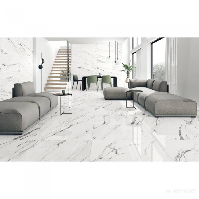 Керамогранит Peronda Statuario Plus /NAT/R 12×1510×755 под мрамор