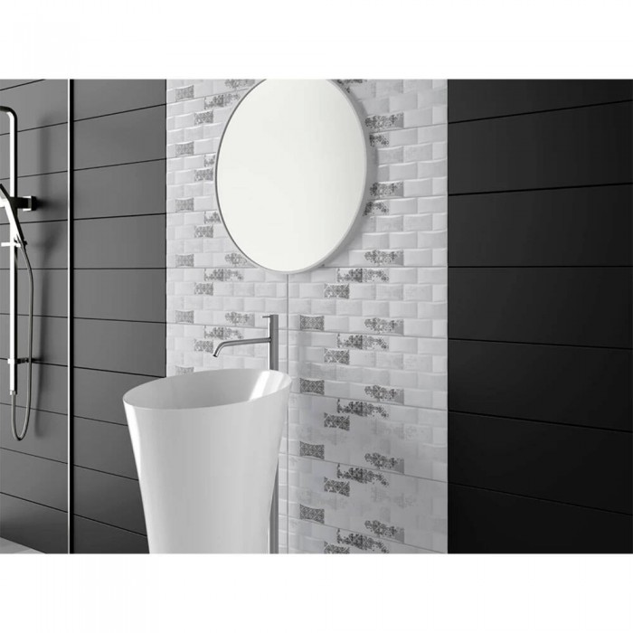 Плитка Cersanit Indira WHITE SATIN 9×600×200